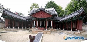 이성계 어진 봉안 전주 경기전 정전 보물