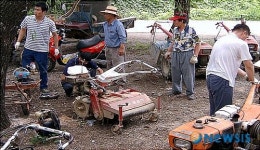 경산시 농기계수리봉사 나서