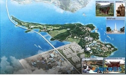 목포 고하도 유원지 조성 7일 첫삽