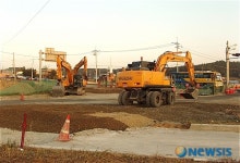 증평산단 진입로 개설공사