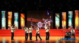 문화의달 기념식장서 축하공연