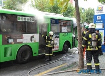 방배동 가야병원 앞 마을버스 화재
