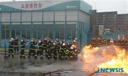 GS칼텍스 소방경연대회 눈길
