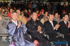분청도자기축제 개막식에서