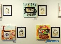 인사동 가서 보는 유치원생들의 작품전