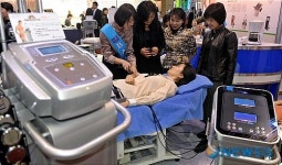 한국에스테틱산업박람회서 선보인 비만치료기