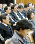 한자리에 모인 서울시내 고등학교 교장들