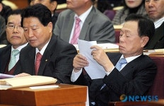 아동복지법 일부개정법률안 통과 촉구대회 참석한 박희태