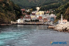 <송기자 여행사진> 바다에서 바라본 도동항