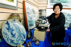 <뉴욕스케치>우향 김두선의 도자기전시회