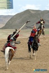 제주서 펼치는 칭기즈칸 후예들이 기마전쟁