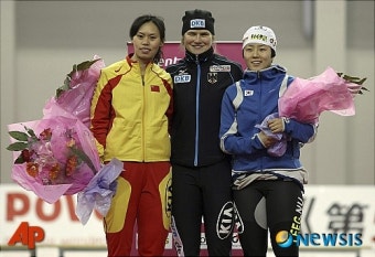 빙속월드컵 이상화 500m 동메달