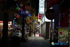 통영의 은하수 조명