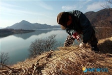 청풍 초가의 겨울채비