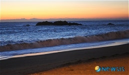 <송기자 여행사진> 여명속의 문무대왕릉(대왕암)