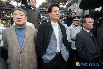 국회의장공관 항의 방문한 민주당