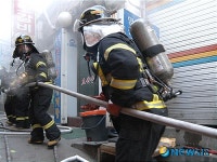 관수동 화재 출동한 종로소방서 소방관