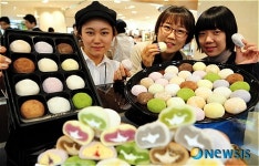 알록달록한 모찌(찹쌀떡)크림 맛보세요