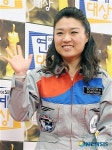 한국 최초 우주인 이소연의 밝은 미소