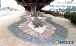 서울 금천구, 수출의 다리 아래에 조경공간 조성