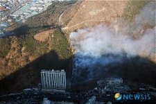 부산 사상구 학장동 산불