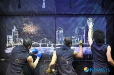 미술적 상상력의 퍼포먼스 '63℃ 드로잉쇼'