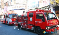 구로소방서, 재래시장 소방훈련 실시
