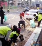 홈타운 2호점 아파트 주변 청소