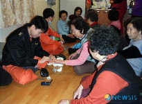 서초소방서, 의용소방대 경로당 봉사활동