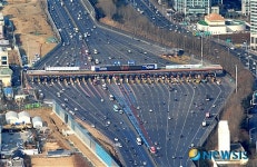 원활한 소통 보이는 궁내동 톨게이트