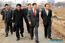 박연수 차장, 아산 봉산 재해위험지구 방문