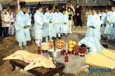 증평 수살제…마을에 수해없길 비나이다