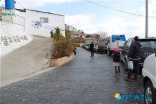 옛 향기가 남아 있는 통영 동피랑 마을