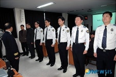 안성署, 모범 직원 표창