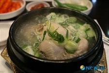 전복과 삼계탕이 만드는 환상의 조화