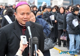파딜랴 주한교황 대사 조문