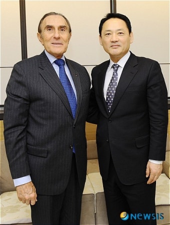 유인촌 장관, 이반 디보스 국제올림픽위원회 위원 접견