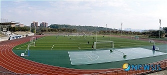 FIFA 공인인증 된 경일대 인조잔디구장