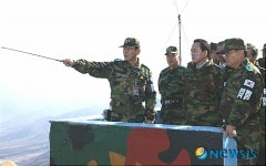 국방부 장차관 백두산 부대 방문