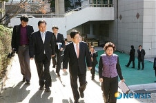 청담고등학교 방문한 맹정주 강남구청장