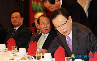 한나라당 상임고문단 오찬 간담회