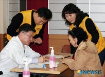 안산 원곡보건지소-의료봉사단, 외국인 무료 진료봉사