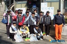 용산소방서 의용소방대, 서빙고동 일대 대청소
