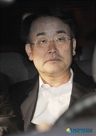 구속되는 박정규 전 대통령 민정수석비서관