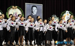 합창하는 역사음악어린이들