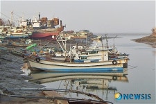 군산시 경포천 서래포구