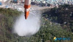 기장군 고촌에서 산불, 한시간만에 진화