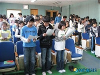 천안부성초 학생들 바른어린이로 성장하겠습니다