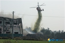 제주, 재생 타이어 공장 화재 발생