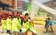 창신초교 어린이들 이동안전체험